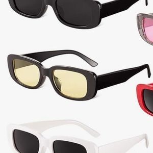 Retro Vintage Style 90s Square Sunglasses